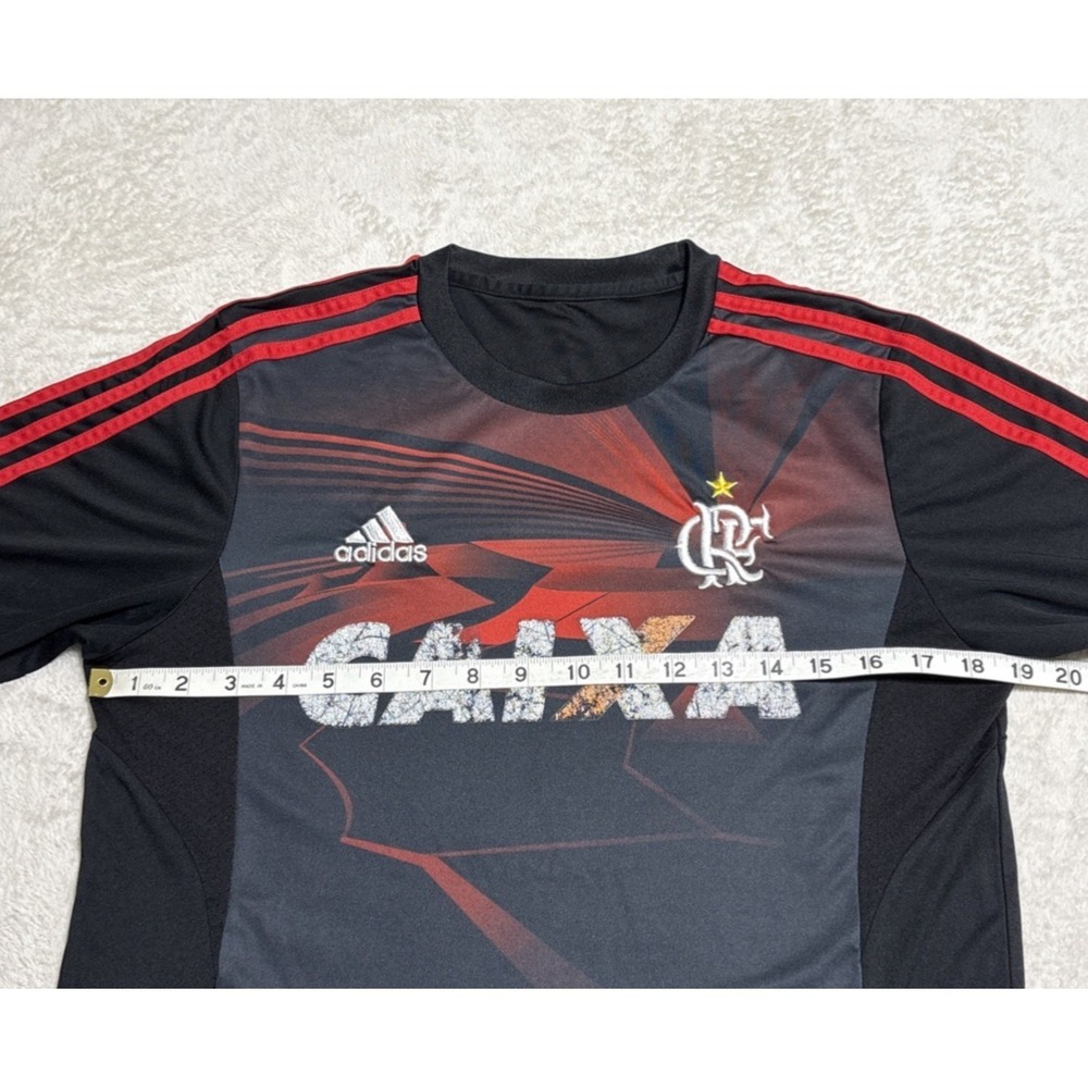 CR Flamengo 2013 2014 Third Jersey Football Mens Small Adidas Brazil - Picture 5 of 8